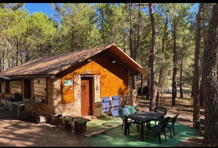 Exterior de las cabañas en Riópar